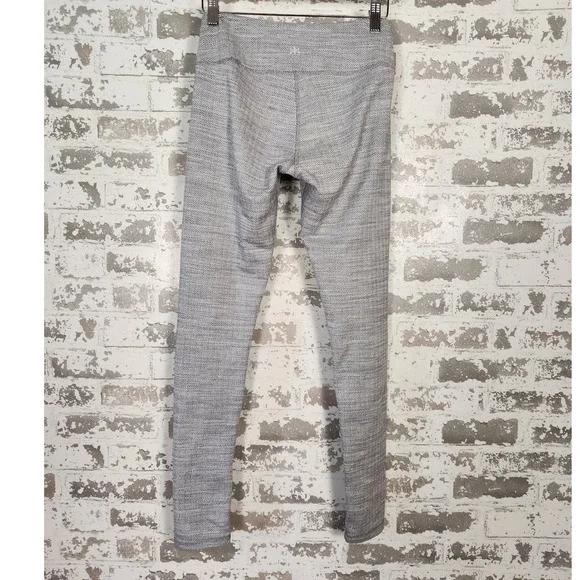 Kyodan Leggings Women's Small Gray Herringbone Athletic Yoga Lounge High Waist - Picture 8 of 16